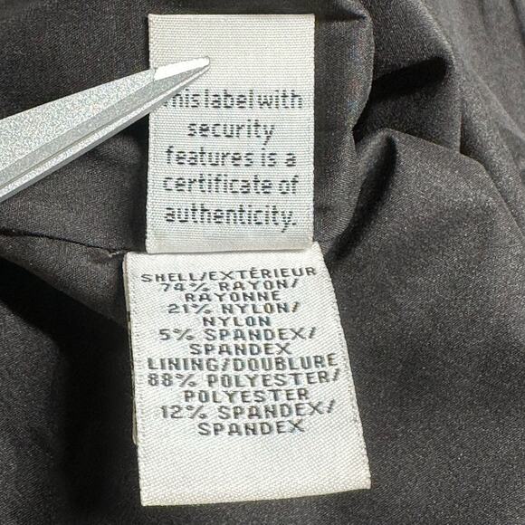 🗽Diane von Furstenberg Dress Womens 2 Black Bevin 3/4 Sleeve Sheath LBD Office - Picture 9 of 10